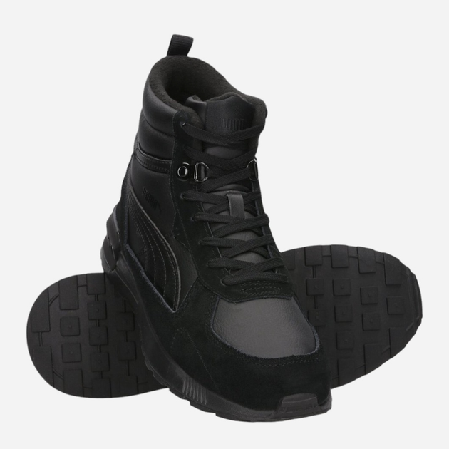 Чоловічі черевики високі Puma Graviton Mid 383204-01 41 (7.5UK) 26.5 см Чорні (4064533857049) - зображення 4
