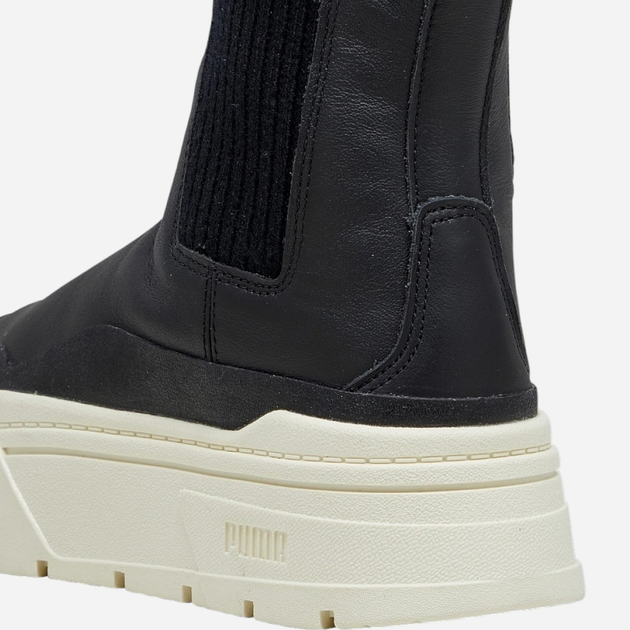 Жіночі челсі високі Puma Mayze Stack Chelsea Winter Wns 393201-03 39 (6UK) 25 см Чорні (4099683163696) - зображення 6