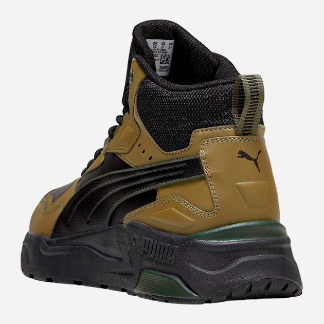 Чоловічі черевики Puma Trinity Lite Mid 395302-02 44.5 (10UK) 29 см Світло-коричневий/Чорний (4099685079346) - зображення 6