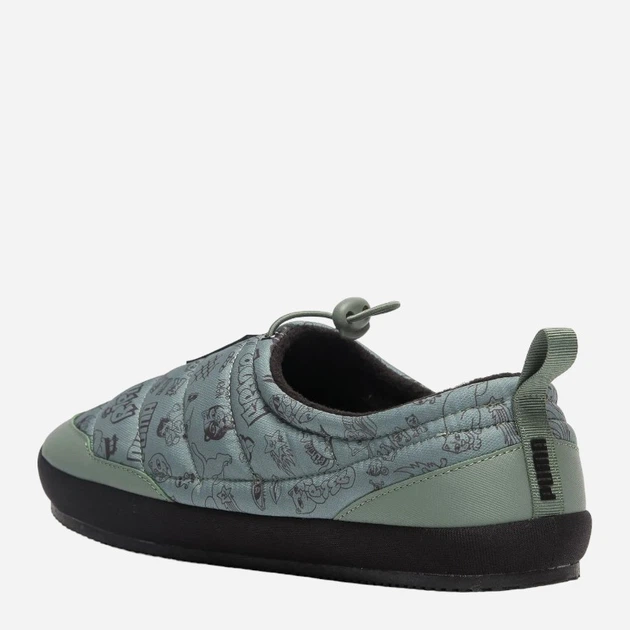 Чоловічі домашні капці утеплені з закритим носком Puma Tuff Plus RIPNDIP 393540-01 40.5 (7UK) 26 см Блакитні (4099683181386) - зображення 4