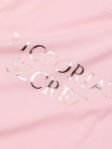 Піжама жіноча бавовна шорти+футболка Victoria's Secret 26747451 M Рожева - Фото 4 Піжама жіноча бавовна шорти+футболка Victoria's Secret 26747451 M Рожева - зображення 4