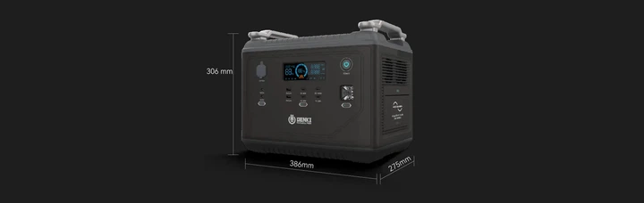 Портативная зарядная станция GENKI GK-2000 (2000 W, LiFePO4