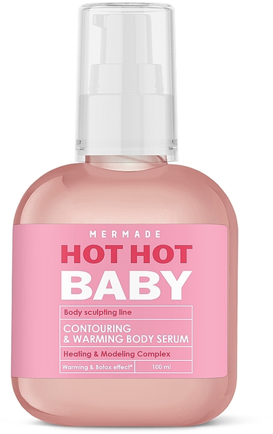 Контуруюча сироватка для тіла із зігріваючім ефектом - Mermade Hot Hot Baby 100ml (1353926-12169612) 