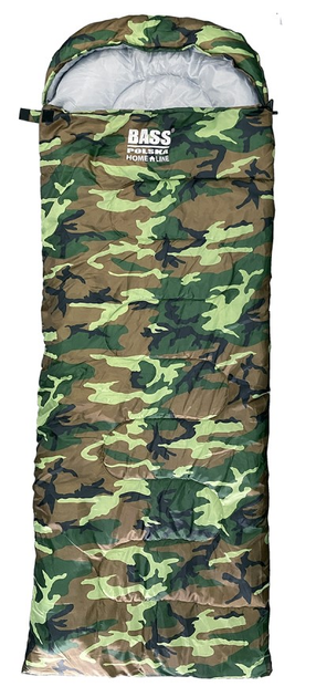 Śpiwór Bass Polska 2 w 1 BH 41994 Camouflage (5902067627853) - obraz 1