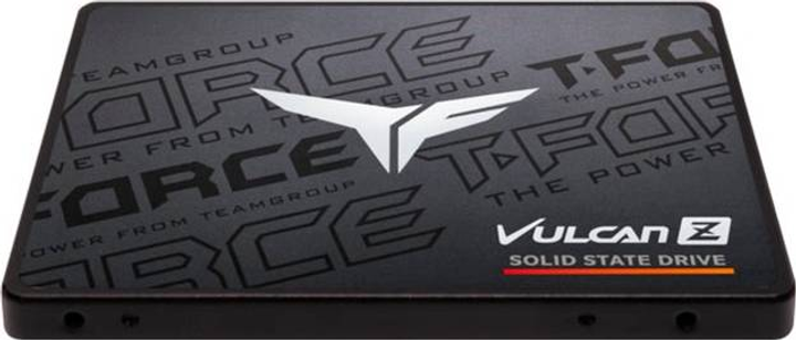 Dysk SSD Team Group VULCAN Z 256 GB 2.5" SATA 6 Gb/s Czarny/szary (765441061965) - obraz 2