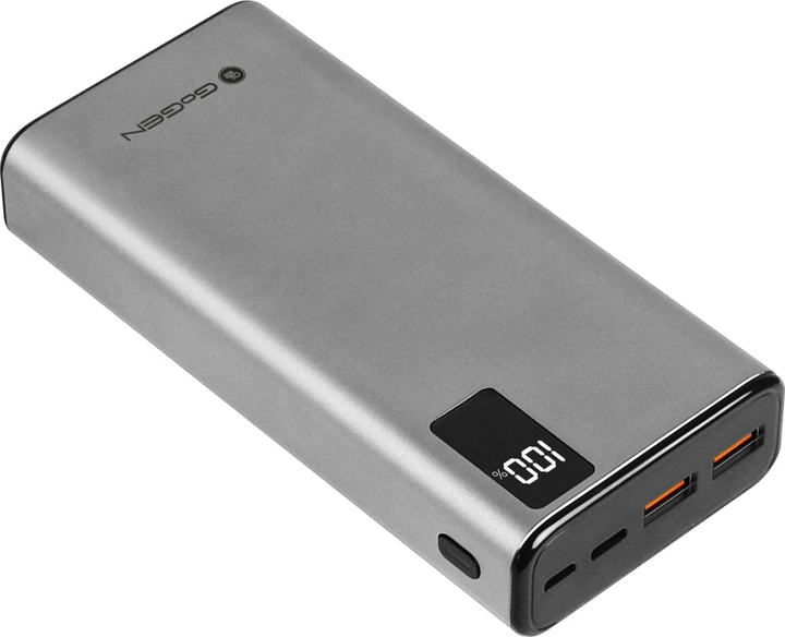 УМБ GoGEN 20000 mAh Silver (GOG-PB200008S) - зображення 1