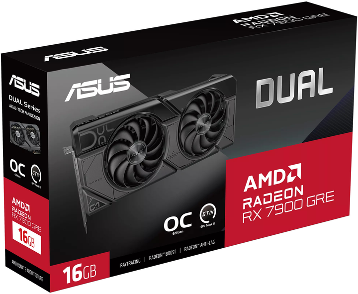 Karta graficzna ASUS PCI-Ex Radeon RX 7900 GRE Dual OC Edition 16GB GDDR6 (256bit) (2366/18000) (HDMI, 3 x DisplayPort) (DUAL-RX7900GRE-O16G) - obraz 10