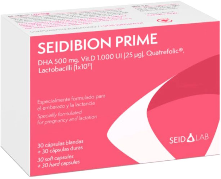 Suplement diety Seid Lab Seibidon Prime 60 Capsules (8470002004894) - obraz 1