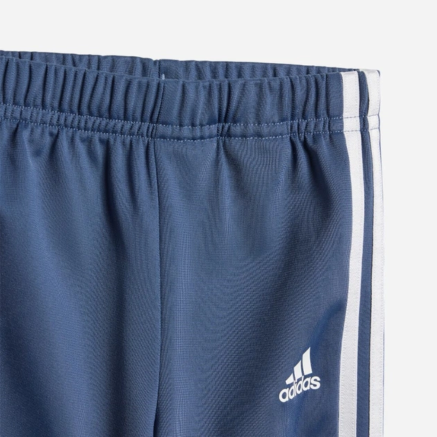 Dres dziecięcy dla dziewczynki (bluza + spodnie) adidas I 3S SHINY TS IS2501 86 cm Różowy/Granatowy (4067891892486) - obraz 8