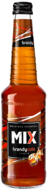 Упаковка напитка слабоалкогольного газированного Mix Brandy & Cola светлое фильтрованное 4% 0.33 л x 12 шт (4770047233674) - изображение 2