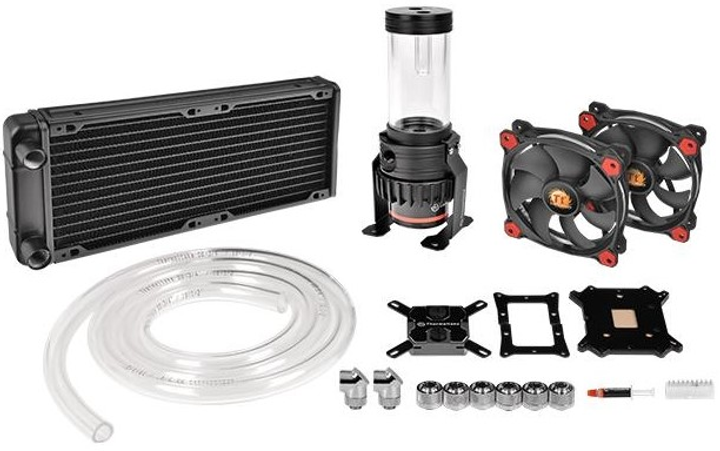 Zestaw chłodzenia wodnego Thermaltake Pacific Gaming R240 D5 Water Cooling Kit (4711246870932) - obraz 1