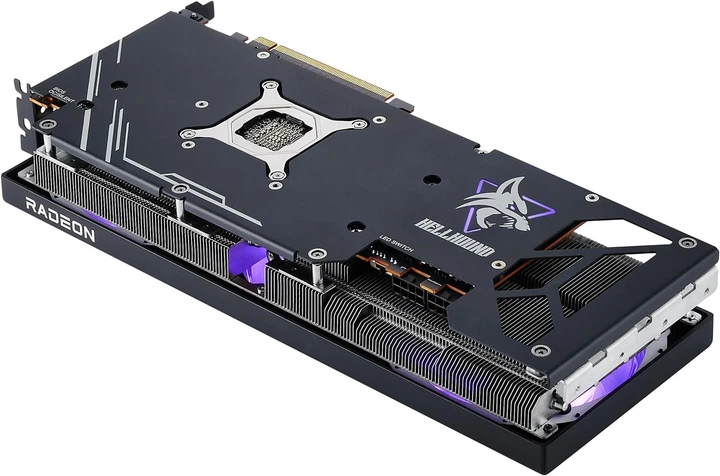 Відеокарта Powercolor PCI-Ex Radeon RX 7800 XT Hellhound 16GB GDDR6 (256bit) (2520/19500) (HDMI, 3 x DisplayPort) (RX7800XT 16G-L/OC) - зображення 4