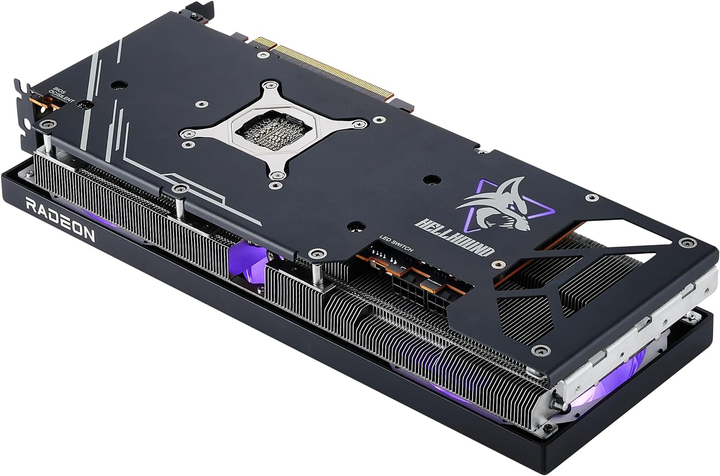 Відеокарта Powercolor PCI-Ex Radeon RX 7800 XT Hellhound 16GB GDDR6 (256bit) (2520/19500) (HDMI, 3 x DisplayPort) (RX7800XT 16G-L/OC) - зображення 4