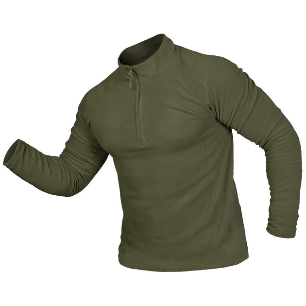 Тактическая флисовая кофта CamoTec Hawk Himatec Olive олива 2XL - изображение 1