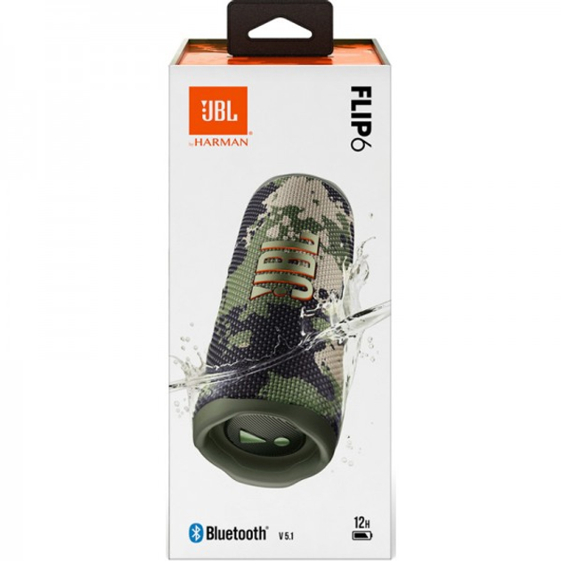 Портативна колонка JBL Flip 6 Squad (JBLFLIP6SQUAD) – фото