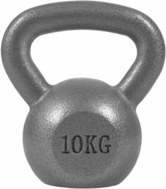 Kettlebell Gorilla Sports żeliwny 10 kg (4260438737411) - obraz 1