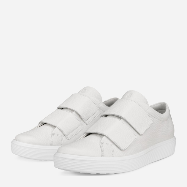 Sneakersy damskie na rzepy ECCO Soft 60 W 21924301007 38 Białe (194891505918) - obraz 4