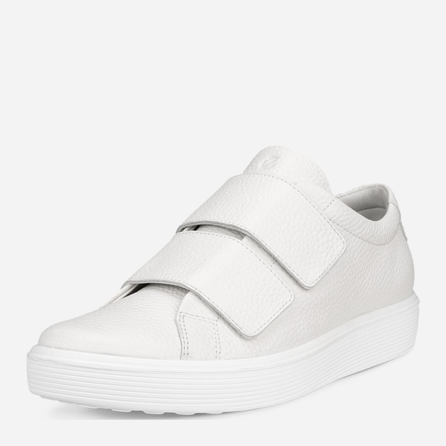 Sneakersy damskie na rzepy ECCO Soft 60 W 21924301007 41 Białe (194891505949) - obraz 5