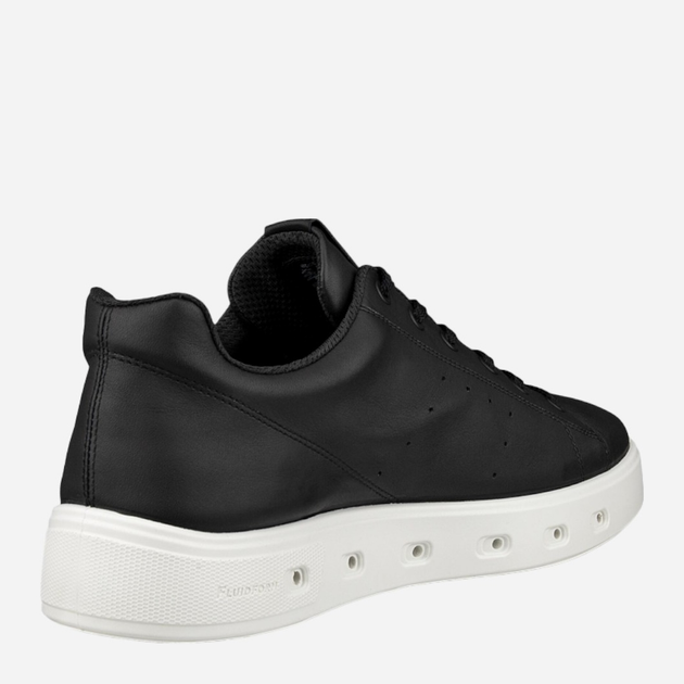 Sneakersy męskie skórzane ECCO Street 720 M 52088401001 45 Czarne (194891640268) - obraz 4