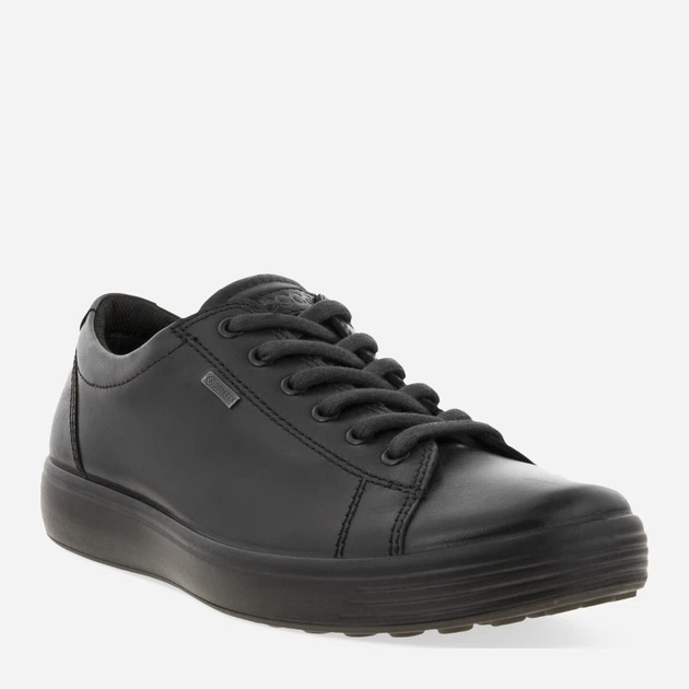 Sneakersy męskie skórzane ECCO Soft 7 M 430364-21001 42 Czarne (809704006574) - obraz 5