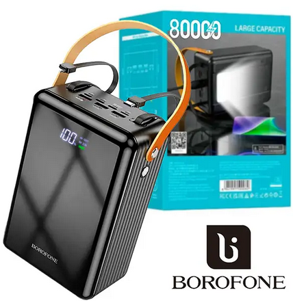 Повер банк Power Bank Borofone BJ32 з ємністю 80 000 мА·год - зображення 4