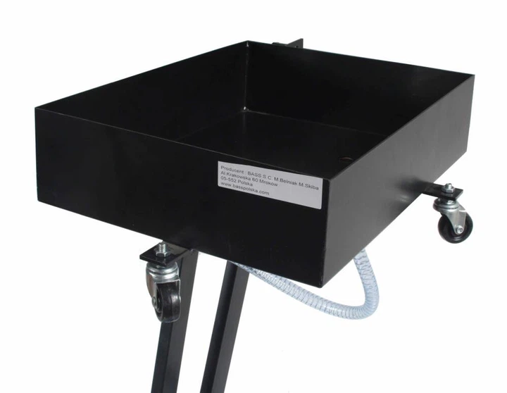 Wysysarka oleju Bass Polska z regulowanym ramieniem 80 l + 24 l 4032 (5902067618707) - obraz 6