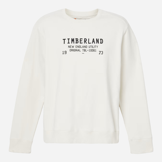 Світшот чоловічий Timberland TB0A6FMV M Білий (196247869828) - зображення 4