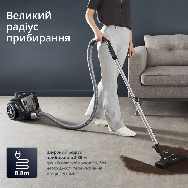 Пилосос без мішка Rowenta Compact Power XXL RO4B75EA - зображення 8