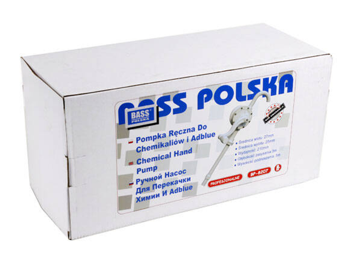 Ручний насос для хімічних речовин та AdBlue Bass Polska 8207 (5902067602614) - зображення 3