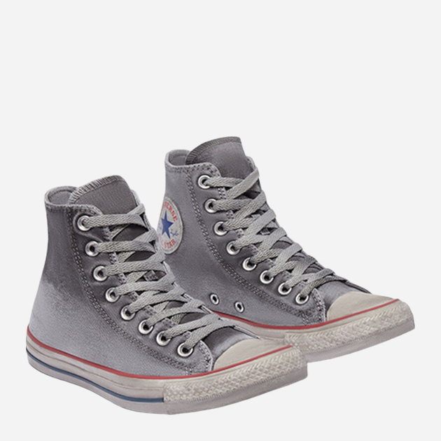 Чоловічі кеди високі Converse Canvas Smoke 156885C 44.5 (10.5US) 29 см Сірі (888754547121) - зображення 2