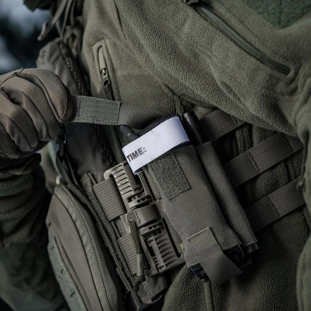 Тактический M-Tac подсумок для турникета эластичный на MOLLE Gen.III Ranger Green олива - Фото 11 Тактический M-Tac подсумок для турникета эластичный на MOLLE Gen.III Ranger Green олива - изображение 11