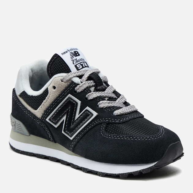 Детские кроссовки для мальчика New Balance PC574EVB 33 (1.5) Черные ...