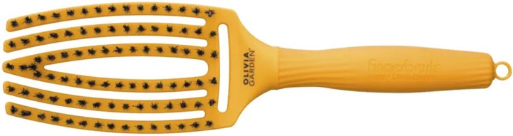 Гребінець для волосся Olivia Garden Fingerbrush Combo Yellow Sunshine (5414343018366) - зображення 1