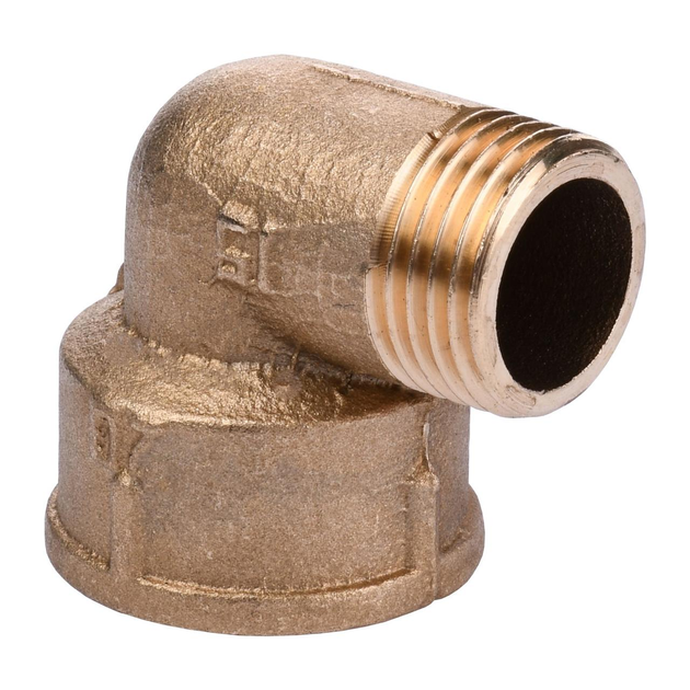 Уголок латунь 3/4″ Внутрення х 1/2″ Наружная А0104А (000011572 ...