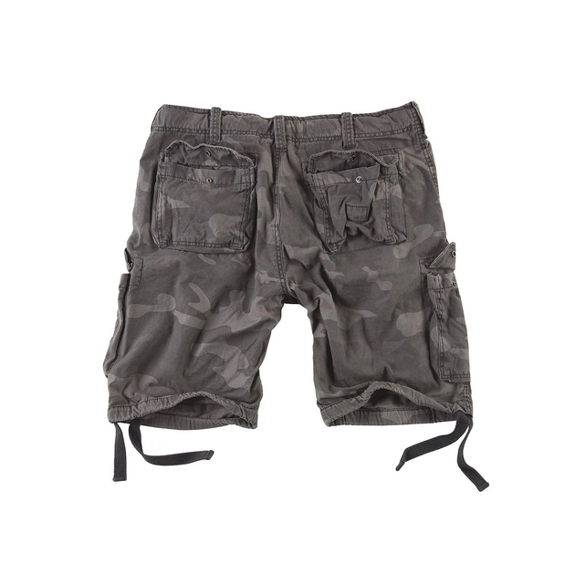 Шорти Surplus Raw Vintage Airborne Vintage Shorts Black camo 2XL (07-3598-42) - изображение 2