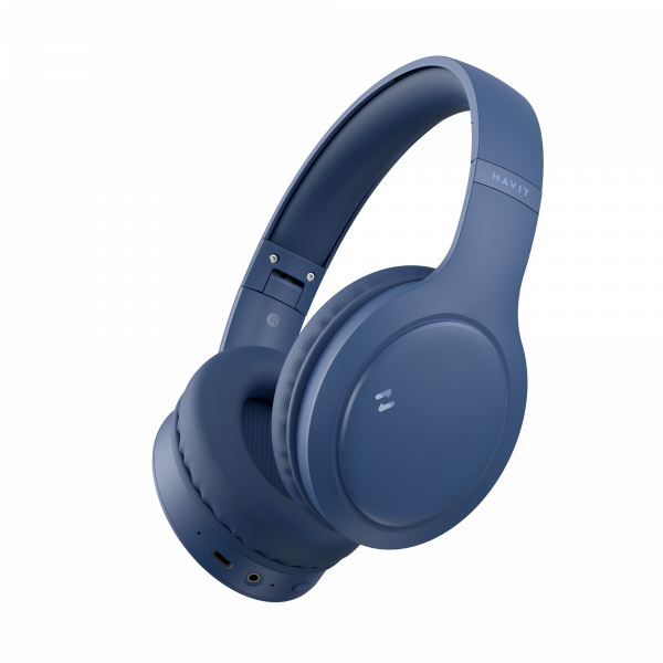 Наушники накладные беспроводные HAVIT HV-H633BT Blue - изображение 5