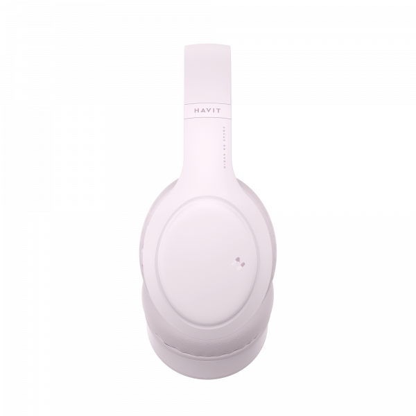 Наушники накладные розовые беспроводные HAVIT HV-H633BT Pink - изображение 4