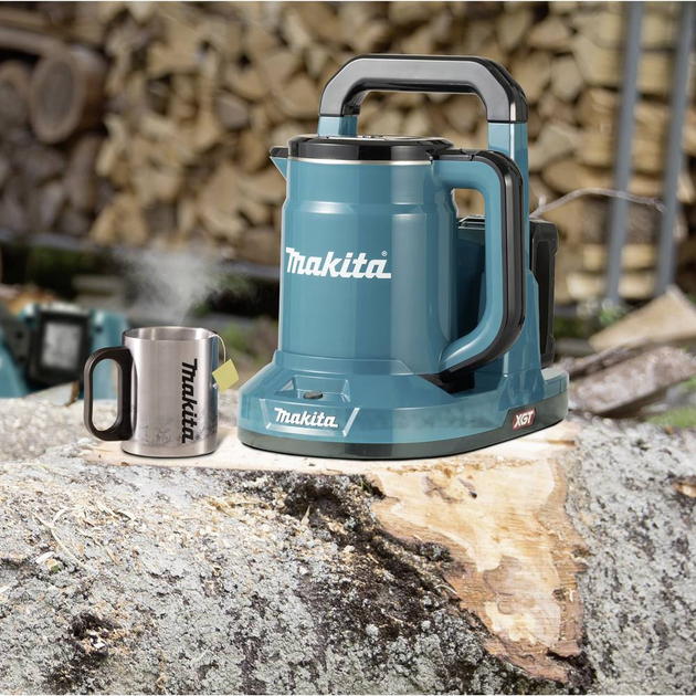 Аккумуляторный чайник Makita KT001GZ XGT (40 V MAX, 0.8 л) без АКБ и зарядного устройства (30941) - изображение 5