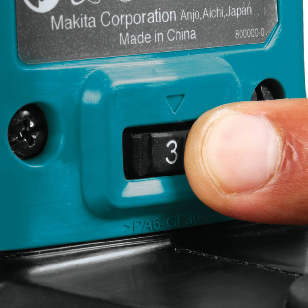 Акумуляторний перфоратор Makita DHR400PT2 LXT SDS-MAX 18В + 18В + 2 АКБ 5 Ah + З/П + кейс електричний безщітковий ручний (4166) - зображення 7