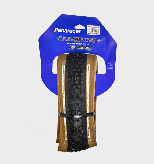 Покришка GRAVELKING EXT+ Panaracer, 700x38C Black/Brown - зображення 4