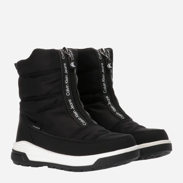 Śniegowce chłopięce ocieplane Calvin Klein V3X5-80754-1485999 30 Czarne (8052578373736) - obraz 2