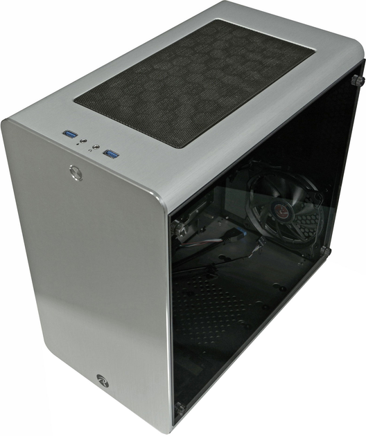 Корпус Raijintek Thetis Window Silver (4715109921243) - зображення 2