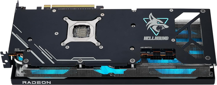 Видеокарта Powercolor PCI-Ex Radeon RX 7700 XT Hellhound 12GB GDDR6 (192bit) (2599/18000) (HDMI, 3 x DisplayPort) (RX7700XT 12G-L/OC) - изображение 6
