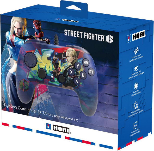 Контроллер Hori Fighting Commander Octa SF 6 Cammy Edition