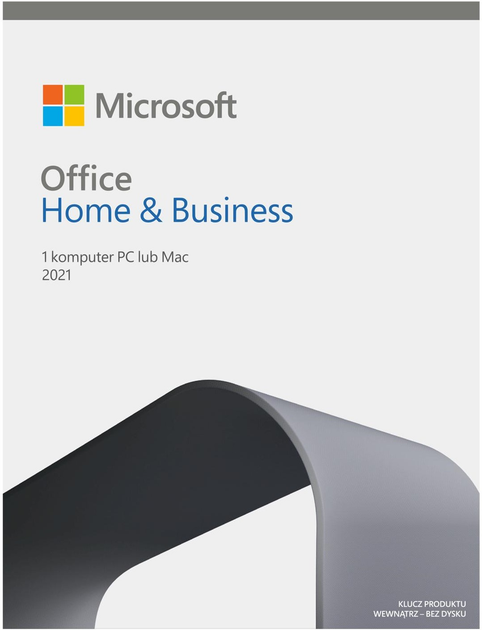 Oprogramowanie Microsoft Office Home and Business 2021 PL (T5D-03539) - obraz 1