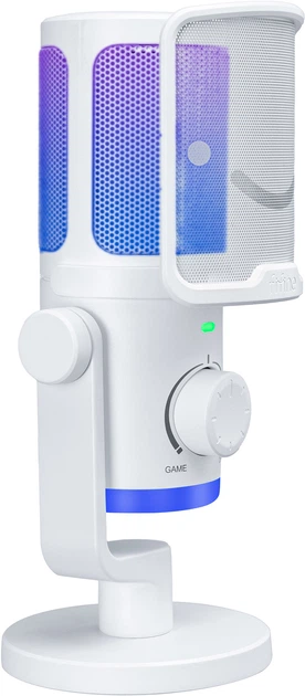 Mikrofon pojemnościowy Fifine AM6W USB White (4820216974614) - obraz 2