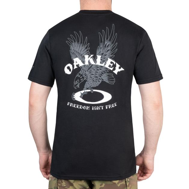 Футболка з малюнком Oakley SI Freedom Isnt Free Tee Black XL (FOA404135-02E) - изображение 2