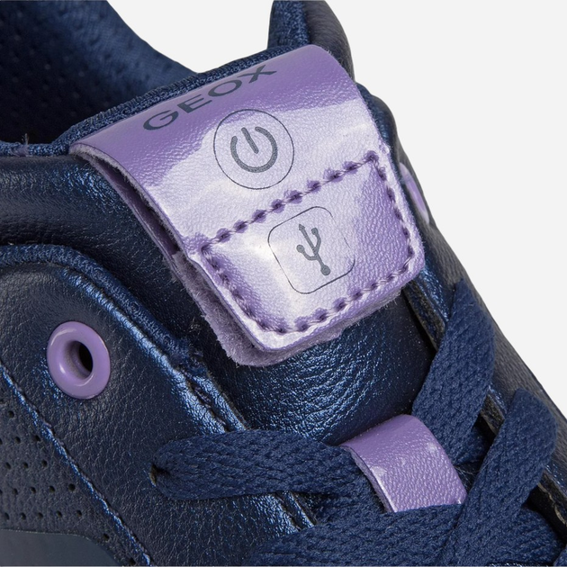 Buty sportowe dziecięce dla dziewczynki Geox J Kommodor Girl J744HA/000NF/C4267 33 Granatowe (8058279484085) - obraz 7
