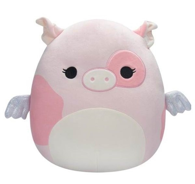 М'яка іграшка Squishmallows Plush Pink Spotted Pig 30 см (0196566164031) - зображення 1