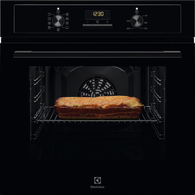 Духовой шкаф электрический ELECTROLUX EOF3H50BK + Варочная поверхность ...